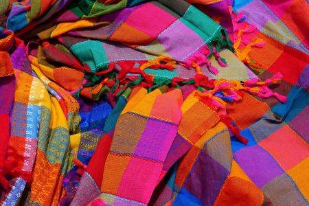 selecting-fabrics-for-memory-quilt